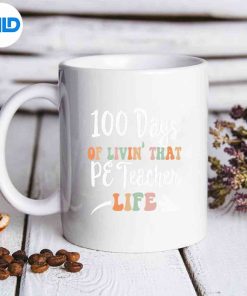 100 Days Pe Teacher 100th Day Of School Physical Education SVG PNG Digital Design