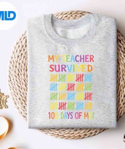 Alternative view of 100 Days Of School 100th Day Of School Costume Silhouette SVG PNG Cut File