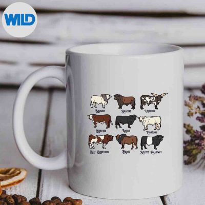 TypesOfCowCattleWesternBullsAngusFarmermug