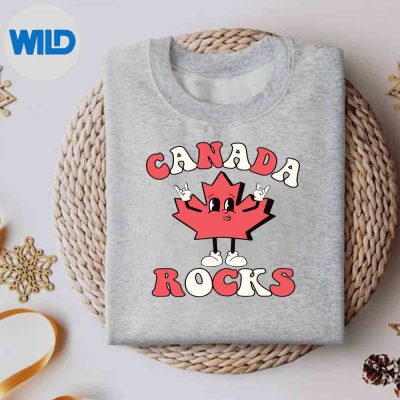 Retro Groovy Maple Leaf Canada Rocks Canada Flag Eh Team Design for Cricut 5 RetroGroovyMapleLeafCanadaRocksCanadaFlagEhTeamsweater
