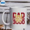 MarvelIronManDadILoveYou3000TextFillFathersDaymug