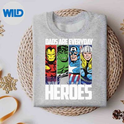 MarvelAvengersFathersDayEverydayHeroessweater