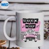50sSockHopDanceRetro1950sPartyDooWopRockabillyPinkmug