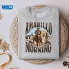 WesternCowAmarilloByMorningCountryMusicsweater