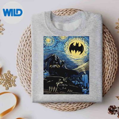 DcComicsBatmanStarryNightStylePaintingsweater