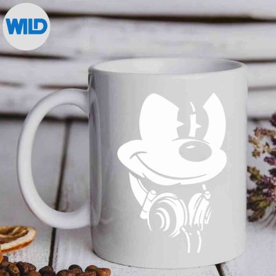 DisneyMickeyMouseHeadphonesVintagemug