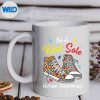 BeAKindSoleAutismAwarenessRainbowTrendyPuzzleShoesmug