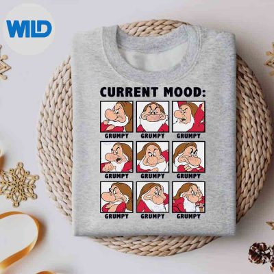 DisneySnowWhiteCurrentMoodAlwaysGrumpysweater
