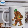 BigfootLeprechaunBeerIrishSasquatchStPatricksDaymug