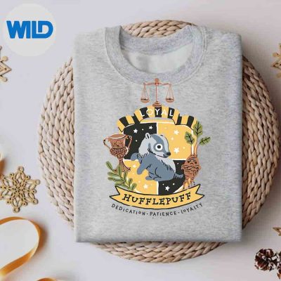 HarryPotterDeathlyHallows2LoyalHufflepuffBadgesweater