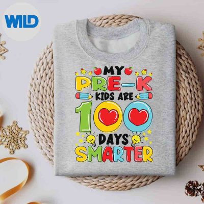 MyPrekAre100DaysSmarterTeachersweater