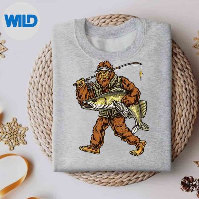 WalleyeFishingSaugerHuntingBigfootsweater