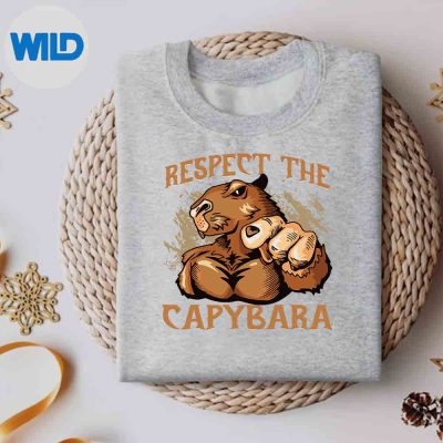 RespectTheCapybaraRodentMusclesweater