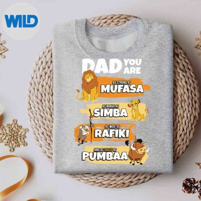 DisneyTheLionKingDadYouAreWordStacksweater