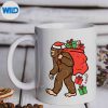 ChristmasBigfootSantaFunnyXmasSasquatchmug