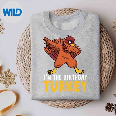 ThanksgivingFunnyBdayBornOnThanksgivingsweater