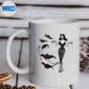PinUpWitchBatSpiderWebHalloweenPinupGirlmug