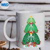LungChristmasTreeRespiratoryTherapyXmasTherapistmug