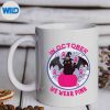 InOctoberWeWearPinkCuteCatBreastCancerAwarenessmug