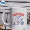 DeathByOverthinkingFunnySkullSkeletonmug