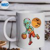 BasketballHalloweenZombieHalloweenVintagemug