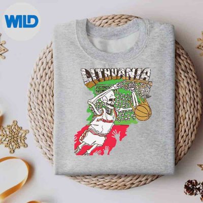 BasketballSkeletonLithuaniaVintagesweater