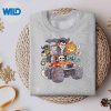 HalloweenSkeletonZombieMonsterTruckVampiresweater