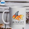 EverythingIsMindsetSharkFinGoldfishVintagemug