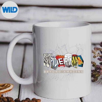 Marvel Spiderman 60th Anniversary Comic Clippings Logo Cut File 6 MarvelSpiderman60thAnniversaryComicClippingsLogomug