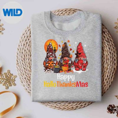 Gnomes Happy Hallothanksmas Thanksgiving Christmas Halloween SVG PNG Digital Download 5 GnomesHappyHallothanksmasThanksgivingChristmasHalloweensweater