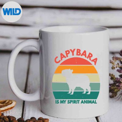 CapybaraIsMySpiritAnimalInspirationalmug