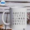 FunnyPolishAlphabetCoolLetterPolishAlphabetmug