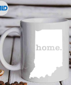 Home Indiana Home T Map SVG PNG