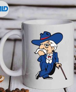 Ole Miss Colonel Reb Blue Cut File