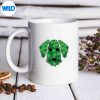 ShamrockDogFaceStPatricksDayCutePuppyDoggieClovermug