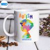 AutismAwarenessDayInAprilPuzzleChildTerrificCutemug