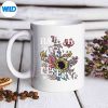 HaveTheDayYouDeserveSunflowerFloralMotivationalQuotemug