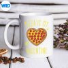 PizzaIsMyValentineValentinesDayHeartPepperoniLovermug