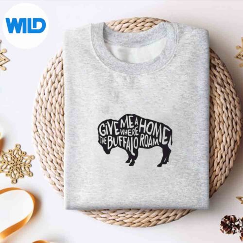 Alternative view of Buffalo Roam Vintage SVG PNG Digital Download