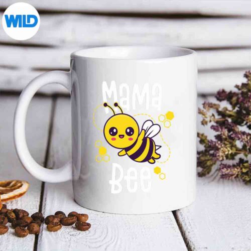 Mama Bee Family Bee First Bee Day Vector Design