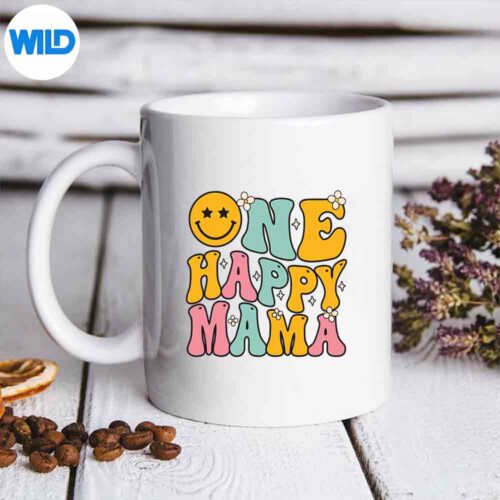 Mama One Happy Dude Dada St Family Matching SVG PNG Digital Design