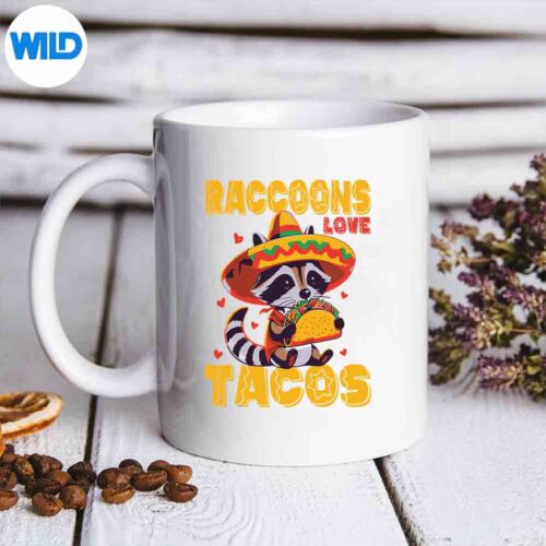 Mexican Raccoon Eat Tacos Raccoon Lover Cinco De Mayo Raglan Baseball Digital Download