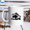 MountainLandscapeBuffaloAmericanBisonWesternmug
