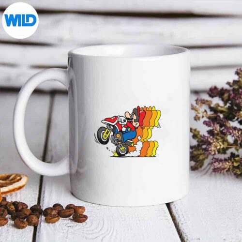 Nintendo SVG, Nintendo Mario Kart Wheelie King SVG WildSvg