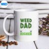 StonerForDadMarijuanaWeedCannabisPotLeafmug