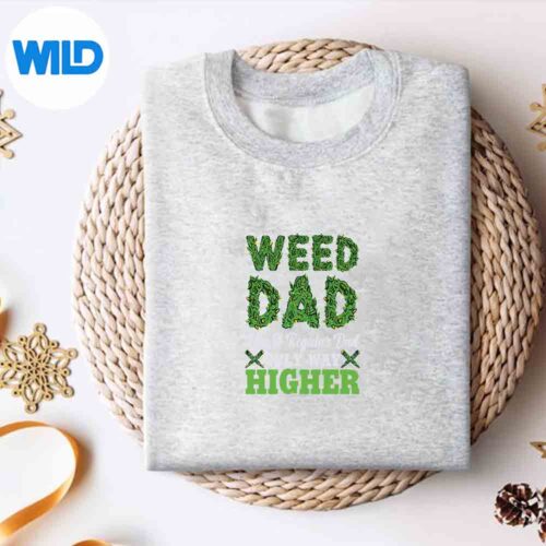 Alternative view of Stoner For Dad Marijuana Weed Cannabis Pot Leaf SVG Cut File