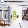 TurtleDeadliftWeightLiftingGymWorkoutmug