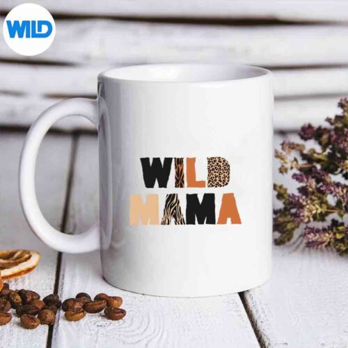 Wild One Mama Two Wild Zoo Animal Delighted Sad PNG SVG for Cricut