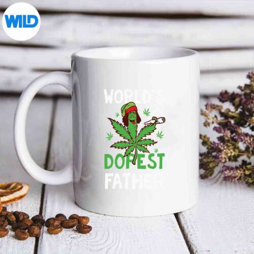 Worlds Dopest Father Weed Marijuana Cannabis Frog SVG PNG Digital Download