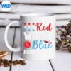 4thOfJulyRedWhiteBlueNurseCrewPatrioticNursemug